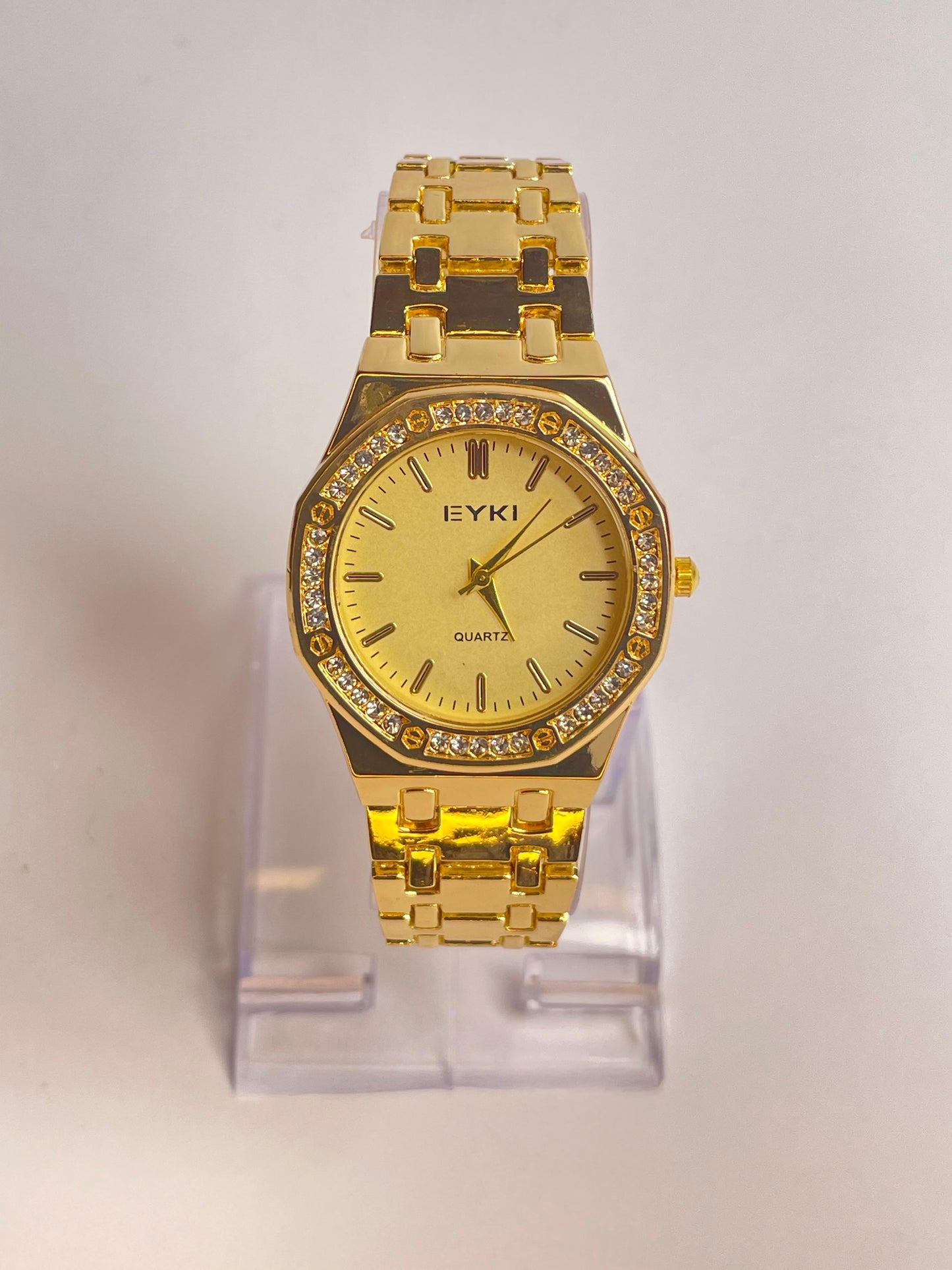 AP Golden Dial Stainless Steel Watch