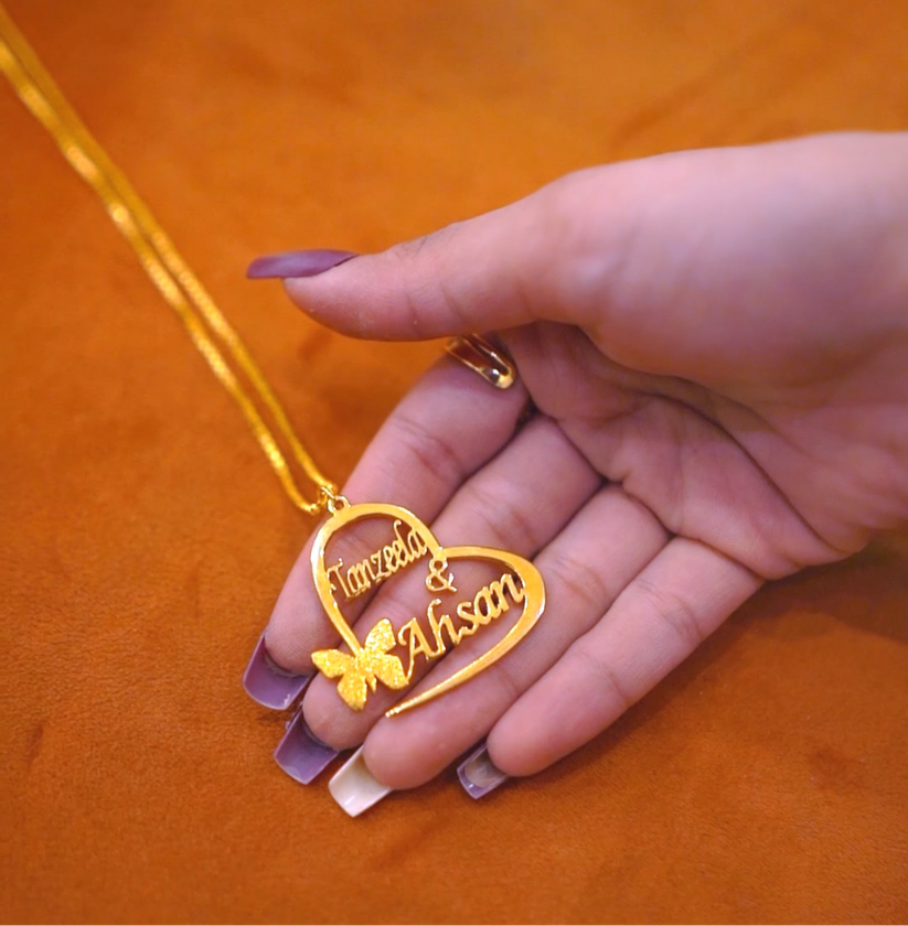 Heart Name Necklace