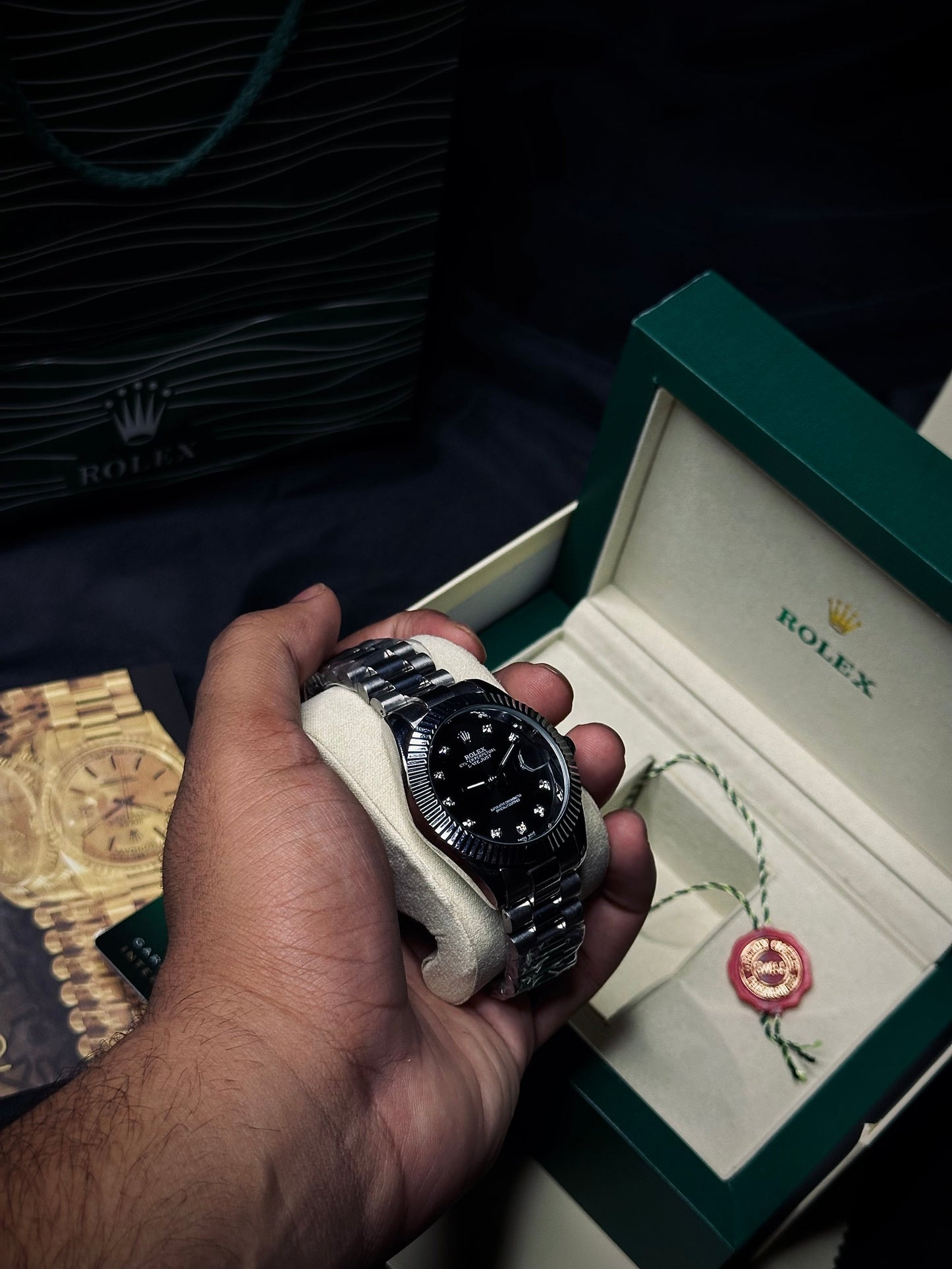 Rolex date-just kangaroo